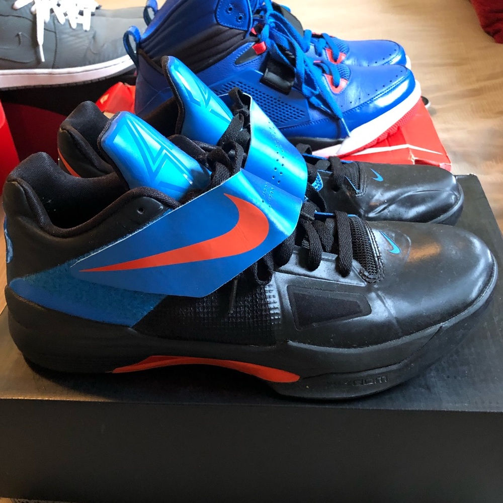 Black Blue / Nike KD’s 35 / Size 12’s US MENS